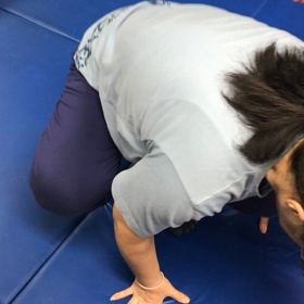 とうとう立てました。の画像