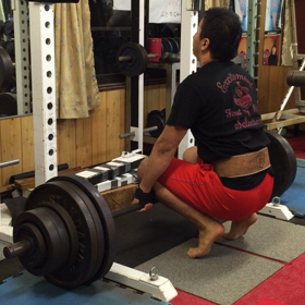 仲川さんデッドリフト２０５キロ８レップ達成の画像