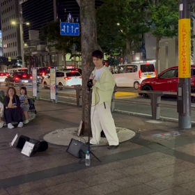 ストリートライブの画像