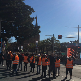Sydney でマラソン☆人の多さにびっくりの画像