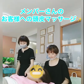 メンバーさんにマッサージ。ん？で練習ver.の画像