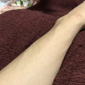 兄ちゃんにハンドトリートメントの画像