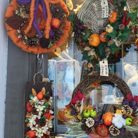 秋のお飾り色々ありますの画像