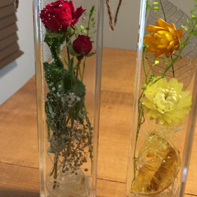 ハーバリウムの気泡を見てると癒されますの画像