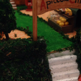 ちっちゃくて大きな世界 作品展  アピコさんの街より(=´∀｀)人(´∀｀=)の画像