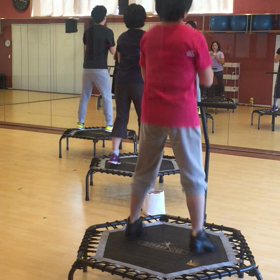 トランポリン流行ってるみたい！？の画像