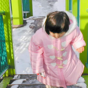 さえりんの❤️ゆ❗ユ❗雪だ❗公園だ❗公園雪遊び❗パート６の画像