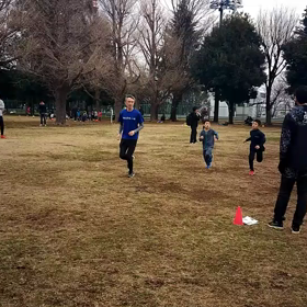 航空公園練習 1000m ２組目④の画像