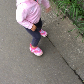 1人で歩きたいらしいの画像