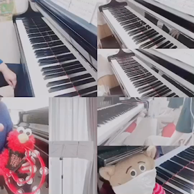 自粛の中リモートアンサンブル完成❣️の画像