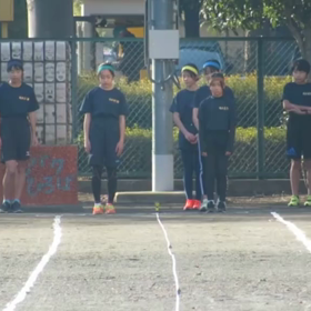 女子リレー選考会（ゴール付近）④の画像