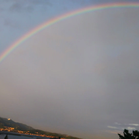 虹の画像