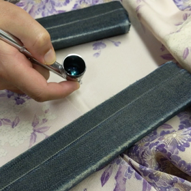 小紋色掛けの画像