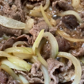 牛丼作ったよの画像