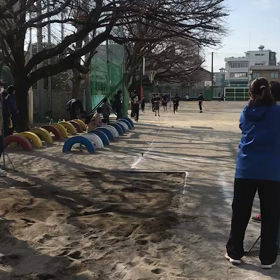 記録会 走り幅跳び①の画像