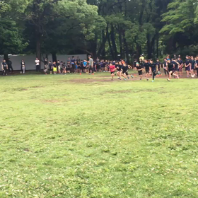 学年別インターバル(高学年)ゴール付近⑥の画像