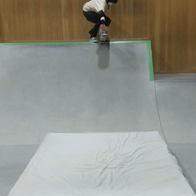 sk8☆高いところからのドロップイン練習の画像