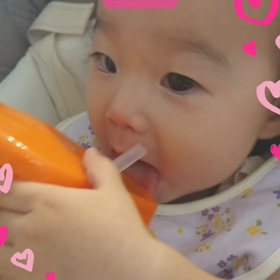 ストローマグに挑戦の画像