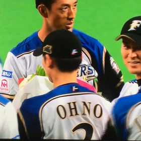 木佐貫投手引退セレモニー②の画像