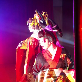 今日は二人花魁でした。の画像