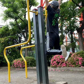 チンニング②の画像