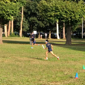 10色リレー折り返し(赤チーム側)⑦の画像