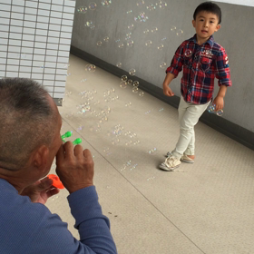 パレードごっこの画像