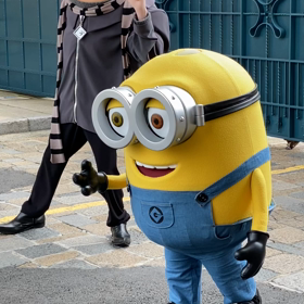 グルーさんとボブちゃんをお見送り♪( ´▽｀)の画像