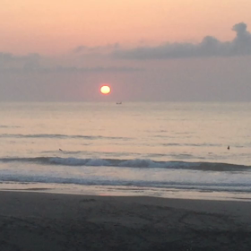 7月21日千葉北、東浪見の朝の波 動画の画像