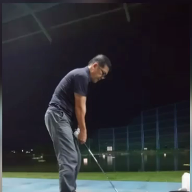 久しぶりにドライバー打ってみたの画像