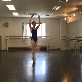 バレエコンクール  練習！の画像