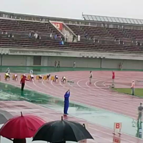 ６年女子100ｍ７組目の画像