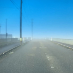 3/18濃い朝霧出ましたの画像