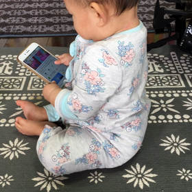 髪は、血の余り。マゴリン1歳、髪が無い。の画像