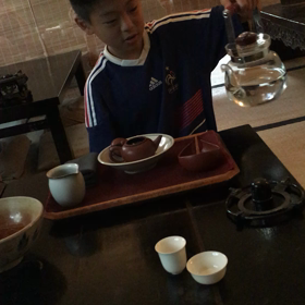 お茶体験パート1の画像