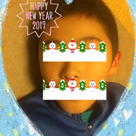 2017年 A happy New year♬の画像