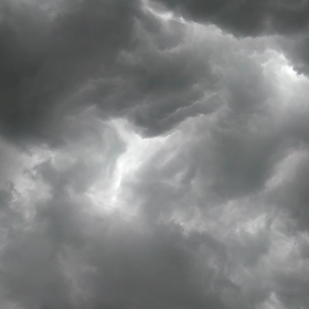 グレーな空の画像