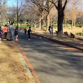 ミニ駅伝（中継所）③の画像