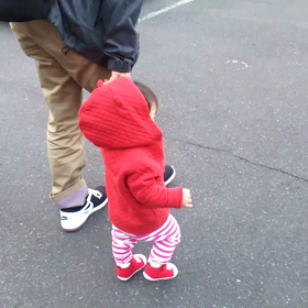 お靴であんよの画像