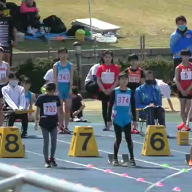 女子100m②の画像