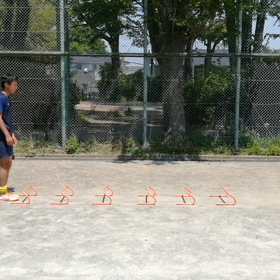 GW中に撮影した息子の個人練習3の画像