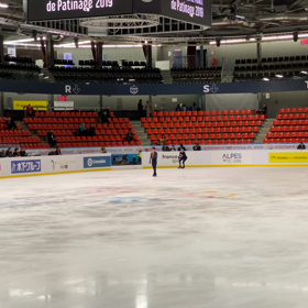 2019.11.1  フランス杯　午前公式練習　曲かけ　宇野昌磨 「Great Spirit」の画像