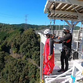 バンジ〜〜 \(^ω^\ )の画像