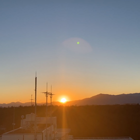 夕日の時の画像