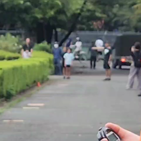 リレー選考会　ゴール付近⑱の画像