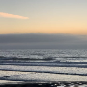 8月2日千葉北、東浪見の朝の波の画像