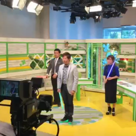 田中みな実ちゃん、ゴリさんとライトセーバーで遊ぶ！ひるキュンの画像