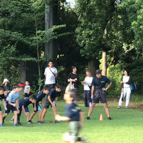航空公園学年別インターバル(高学年)③の画像