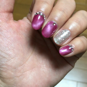 ネイルはテンション上がるよね♪の画像