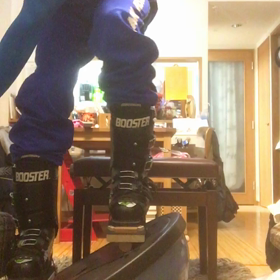 ブースターベルトのインナー締めの画像